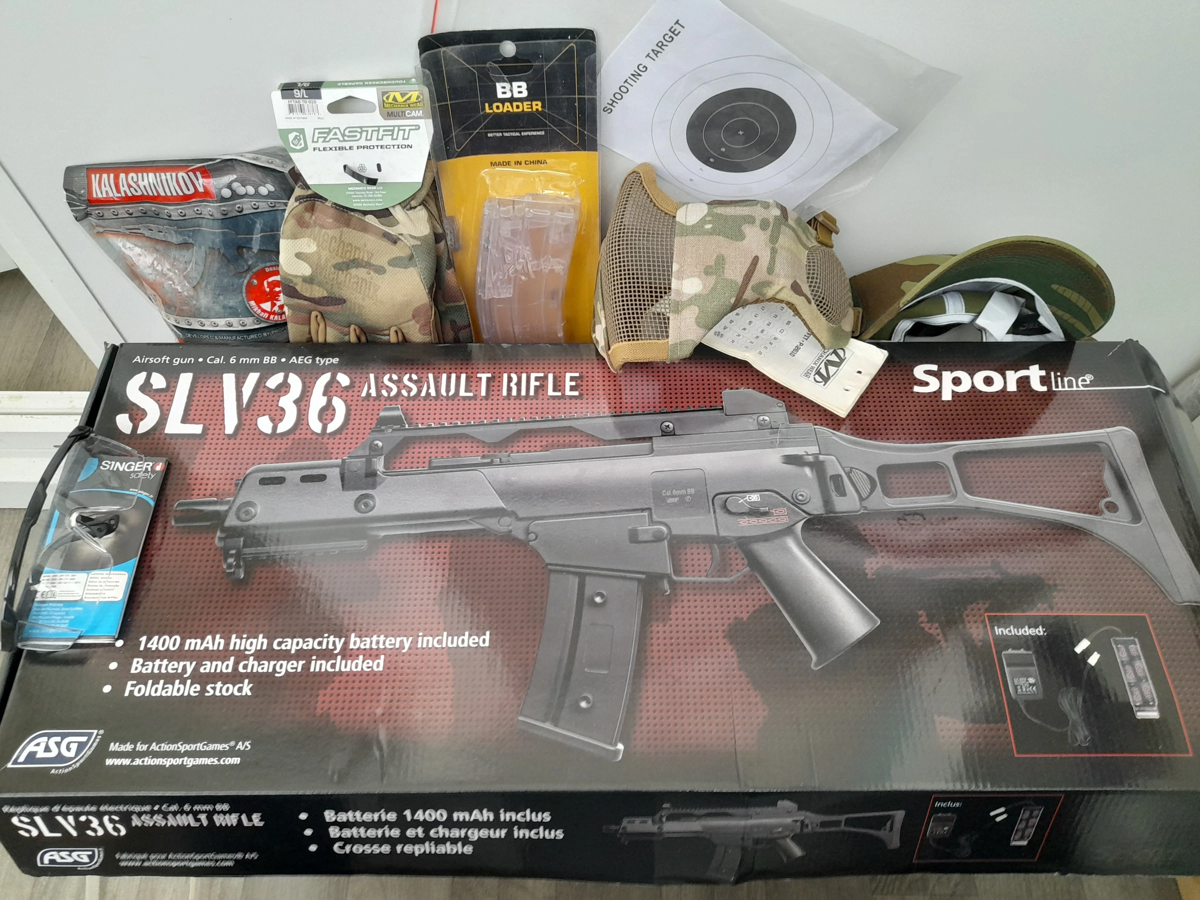 2. EL ASG SLV36 AIRSOFT TÜFEĞİ
