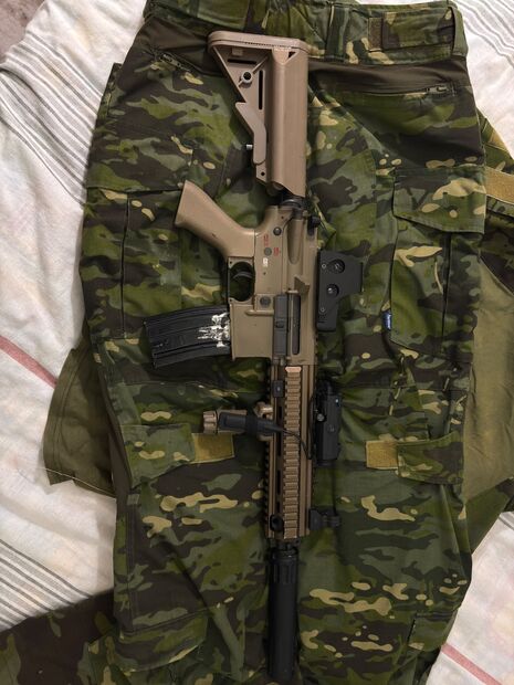 2. EL BOLT HK416 DEVGRU BRSS AİRSOFT TÜFEĞİ