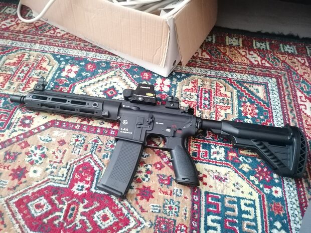 2. EL EVOLUTİON E-416 CQB AİRSOFT TÜFEĞİ