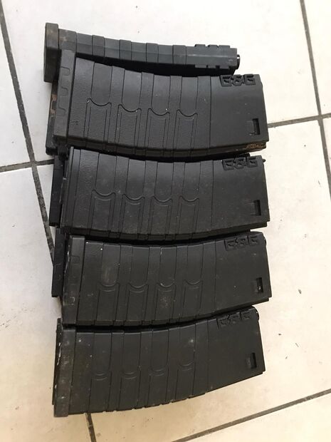 2. EL G&G MID-CAP SİYAH ŞARJÖRLER