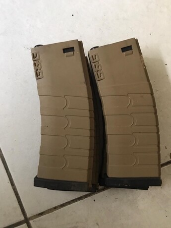 G&G - 2. EL G&G MID-CAP ÜSTÜ TAN ALTI SİYAH ŞARJÖRLER