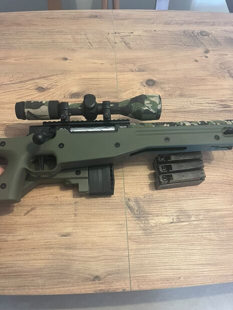 2. EL NOVRİTSCH SSG96 MK2 M220 AİRSOFT TÜFEĞİ