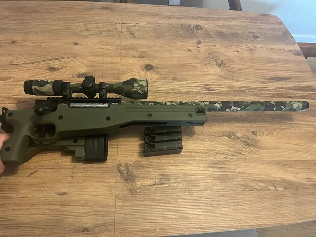 2. EL NOVRİTSCH SSG96 MK2 M220 AİRSOFT TÜFEĞİ