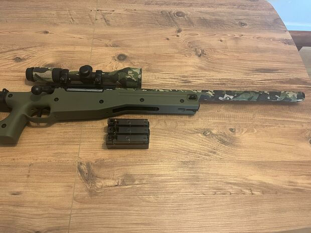 2. EL NOVRİTSCH SSG96 MK2 M220 AİRSOFT TÜFEĞİ