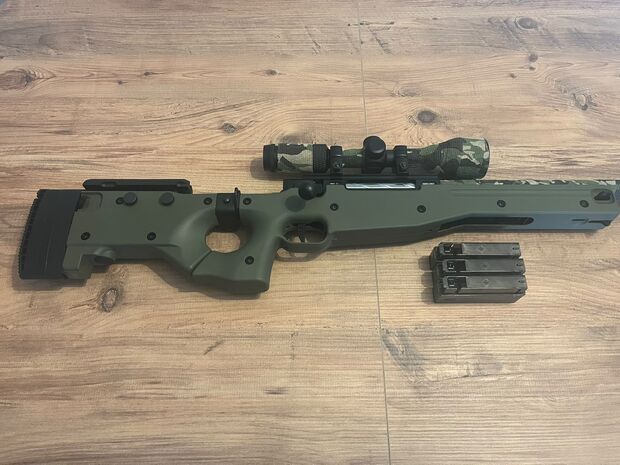 2. EL NOVRİTSCH SSG96 MK2 M220 AİRSOFT TÜFEĞİ