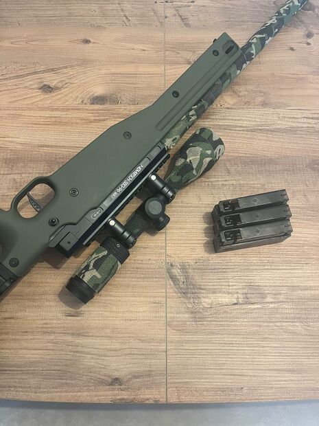 2. EL NOVRİTSCH SSG96 MK2 M220 AİRSOFT TÜFEĞİ