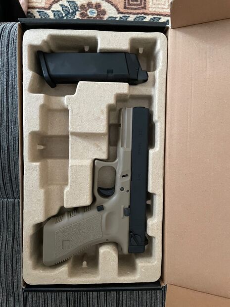 WE GlOCK 18C TAN AIRSOFT TABANCASI