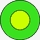 GREEN / GREEN / LIME GREEN