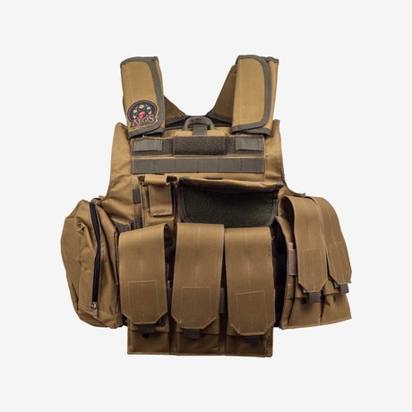 AEGIS - AEGIS AIRSOFT TACTICAL VEST TAN