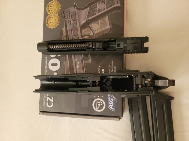 ASG CZ P09 GREEN GAS AİRSOFT TABANCASI