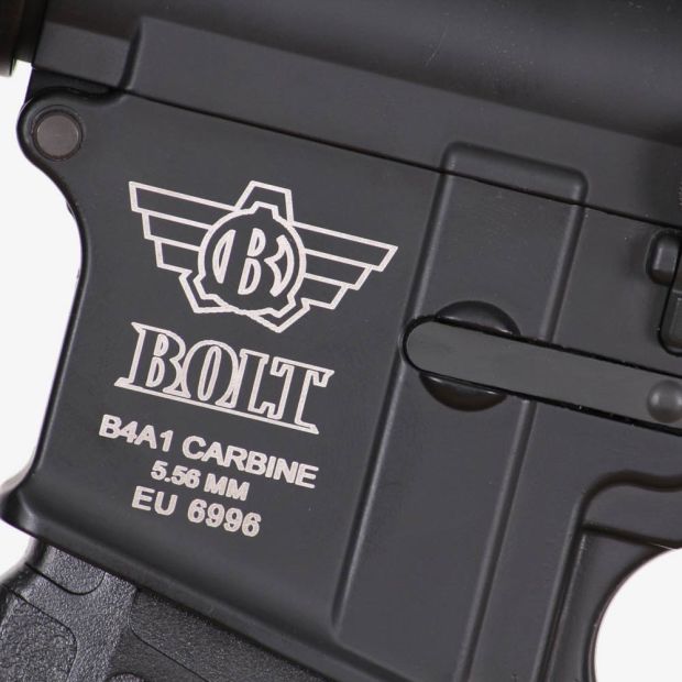 BOLT B4A1 ELITE SD (B.R.S.S.) CARBINE BLACK AIRSOFT RIFLE