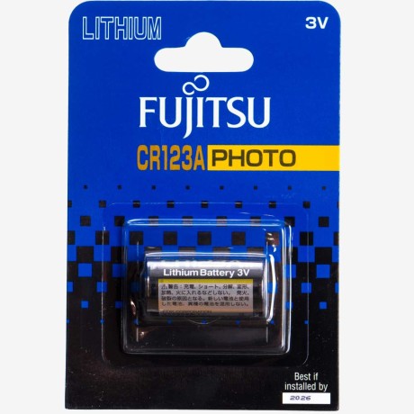 FUJITSU - FUJITSU CR123A 3V LITHIUM BATTERY