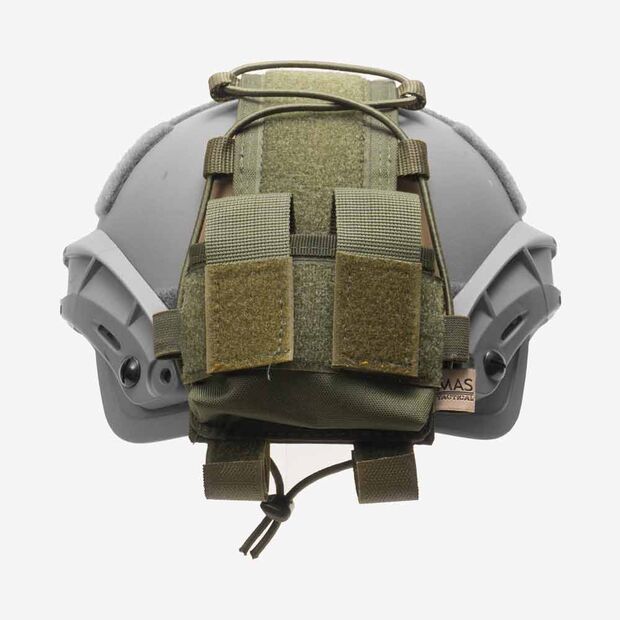 Kask Pouch Haki (Helmet Battery Pouch)
