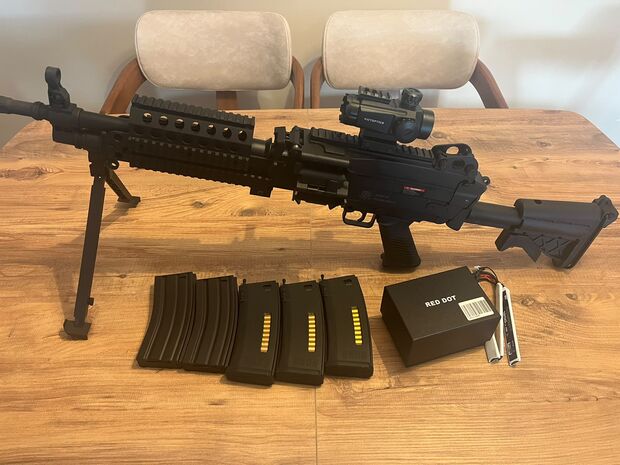 2. EL S&T MK46 MOD0 AEG AİRSOFT TÜFEĞİ