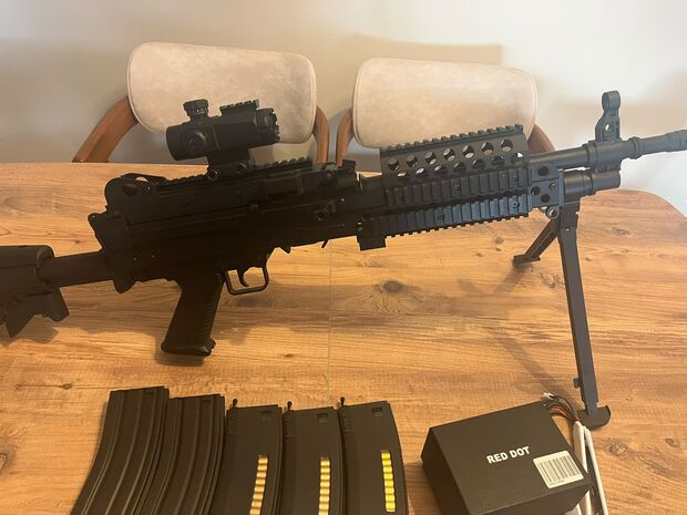2. EL S&T MK46 MOD0 AEG AİRSOFT TÜFEĞİ