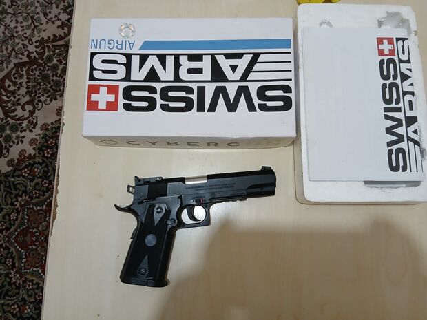 SWISS ARMS P1911 MATCH AIRSOFT TABANCASI
