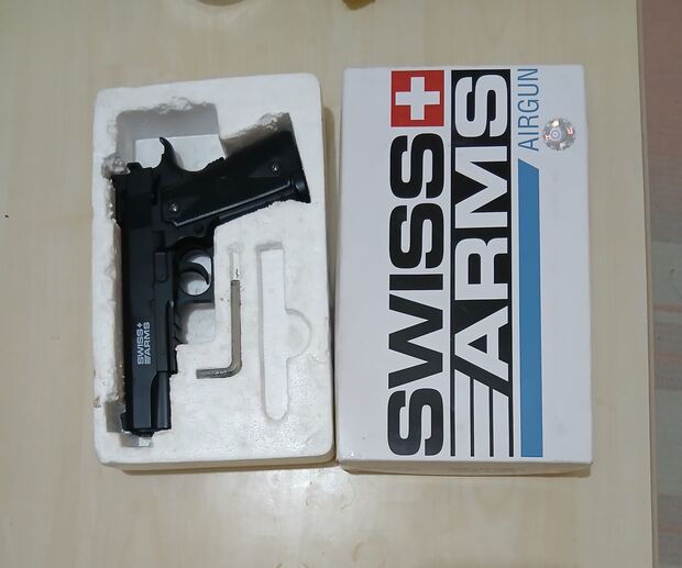 SWISS ARMS P1911 MATCH AIRSOFT TABANCASI