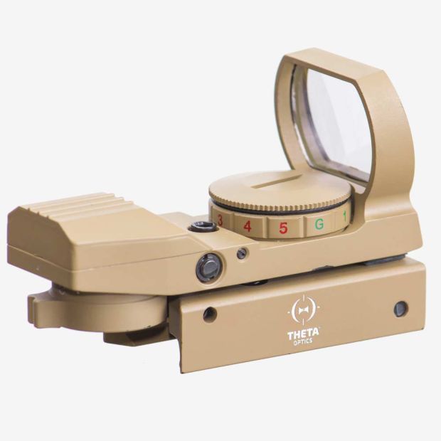 THETA OPTICS OPEN REFLEX SIGHT TAN