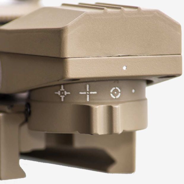 THETA OPTICS OPEN REFLEX SIGHT TAN