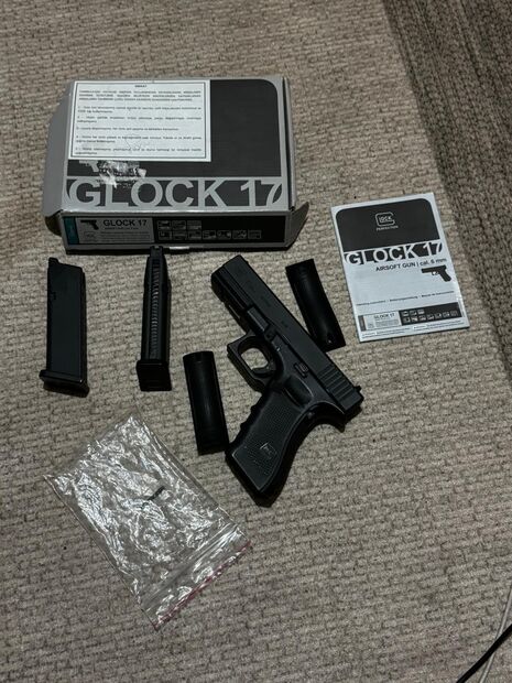 UMAREX GLOCK 17 SİYAH AIRSOFT TABANCASI