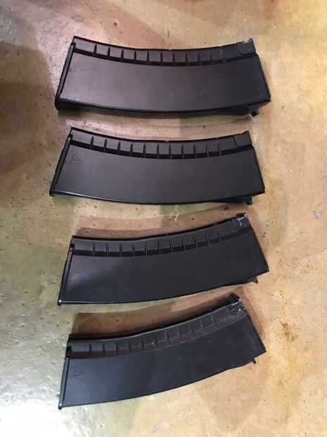 USED AIRSOFT MAGAZINES (20 PCS.)