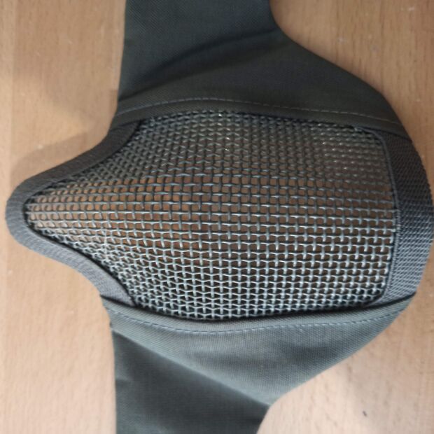 USED AIRSOFT MESH FOR HELMET USE