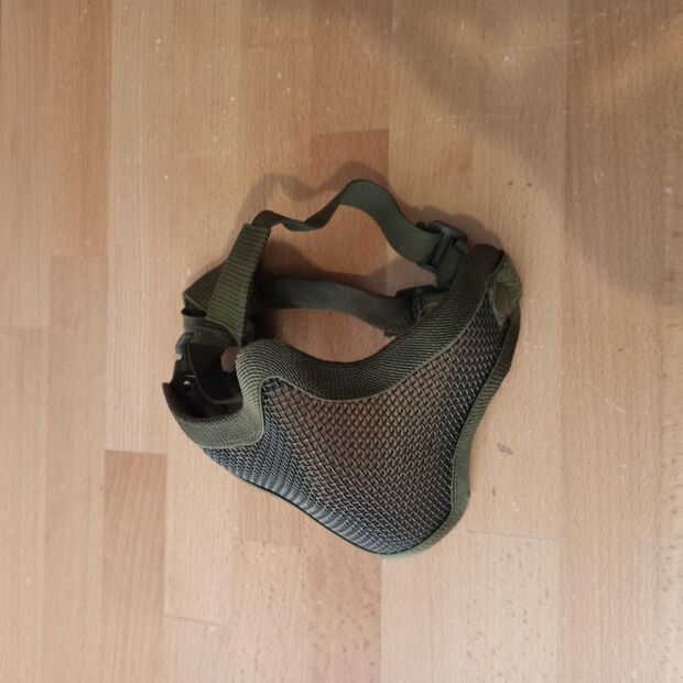 USED AIRSOFT NECK TAPE MESH