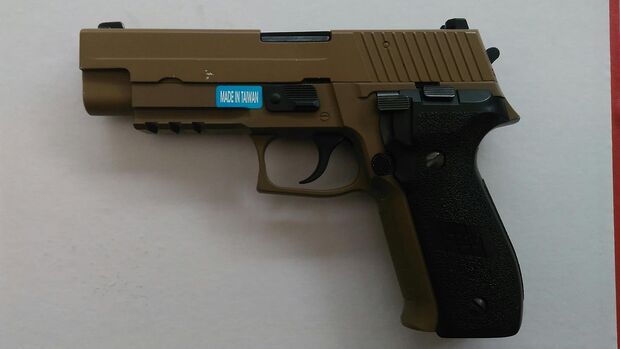 USED WE F228 AIRSOFT PISTOL