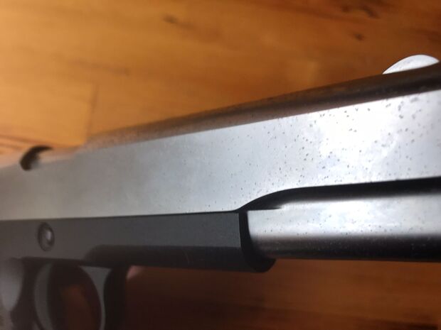 WE 1911 GÜMÜŞ SLIDE SİYAH GÖVDE 2.EL