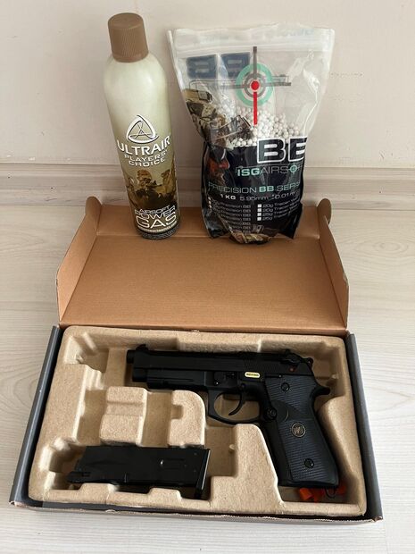 WE BERETTA M92 AIRSOFT TABANCASI
