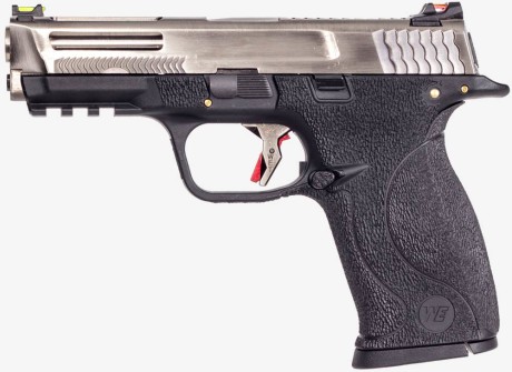 WE - WE BIG BIRD T6 - SV SLIDE / SV BARREL / BK FRAME AIRSOFT PISTOL