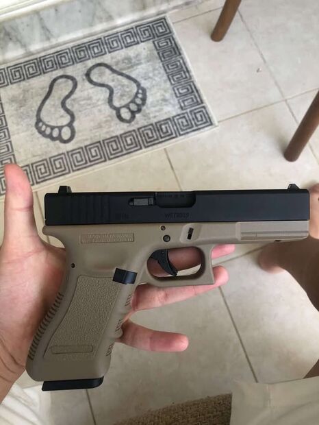 WE GLOCK 17 GEN 3 AIRSOFT TABANCASI