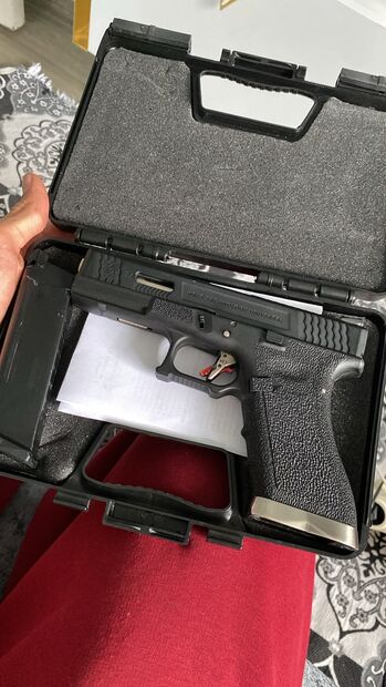 WE GLOCK 17 GEN5 TAN AİRSOFT TABANCASI