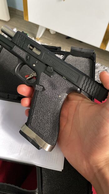 WE GLOCK 17 GEN5 TAN AİRSOFT TABANCASI