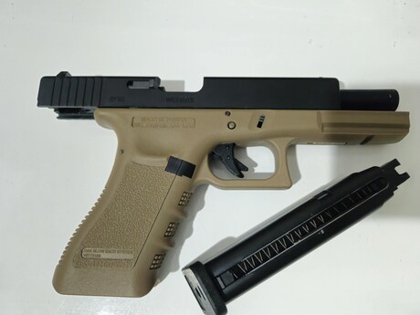 WE - WE GlOCK 17C GEN3 TAN AIRSOFT TABANCASI
