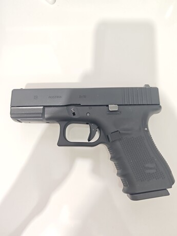 WE - WE GLOCK 19 GEN4 BLOWBACK SİYAH AIRSOFT TABANCASI