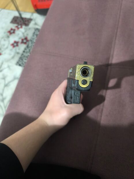 WE GLOCK G 17 ETCHED IVORY AIRSOFT TABANCASI