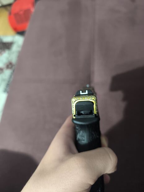 WE GLOCK G 17 ETCHED IVORY AIRSOFT TABANCASI