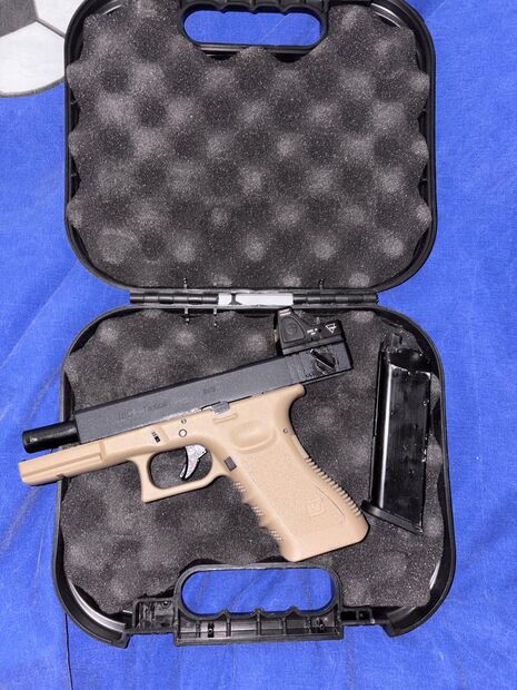 WE GLOCK G18C GEN4 AIRSOFT TABANCASI