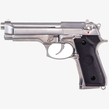 WE - WE M92S MATTE CHROME AIRSOFT PISTOL